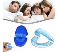 2Pezzi Bocchino Anti Russamento, Dispositivi Anti Russare, Bite Dentale Notturno, Dispositivo Anti Russamento Uomo Donna Per Denti Rettifica, Anti Russare, Sonno Confortevole, Facilitare Respirazione
