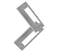 2Pezzi Contropiastra per Porta Acciaio Inossidabile Pz Piastra Copertura per Serratura Facile Installazione e Design Resistente per Uso e Commerciale