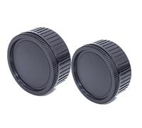 2pezzi Lens Posteriore Cap+2 pezzi Tappo Corpo compatibile con per LM-Mount per Ricoh A12 LM M3, M2,M1,M4,M5,CL,M6,MP,M7,M8,M9(2 Set)