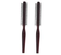 2Pezzi Pettine per Legno Spazzola per Styling e Setole Morbide e Design Ergonomico Facile Maneggevolezza