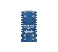 2Pezzi Scheda di Sviluppo USB-C RP2350A con Sensore di Temperatura Integrato per Raspberry Pi RP2350A MCU Scheda di Sviluppo