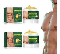 2pezzi SoliPac Ginecomastia rassodante crema allo zenzero,30ml di crema bruciagrassi allo zenzero crema dimagrante anticellulite,crema per il torace rassodante-zona del torace efficace per dimagrire