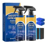 2pezzi Spray per auto Jetdryshop,Agente di rivestimento ad effetto rapido,Spray di rivestimento avanzato ad azione rapida per auto,Spray lucidanti per cera auto senza acqua