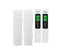 2Pezzi Tester D'Acqua Digitale con Display e ATC, Nuovo Misuratore TDS, Misuratore di TDS, EC e Temperatura per Acqua Potabile, Acquari