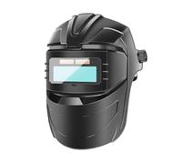 2pezzo Casco Da Saldatore True Color Solar Powered Auto Oscurante