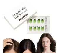 2pezzo Siero di crescita dei capelli, ridurre la perdita dei capelli e proteggere i capelli, set di siero del rullo del microago，ginseng, olio di menta piperita e radice di zenzero(5ml * 8) (1)