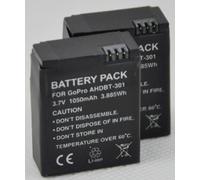 2PIECES AHDBT-201 batteria per GoPro AHDBT201 AHDBT-301 AHDBT301 HD Hero3 Hero 3 12 m 1080p 11 m 1080p 5 MP 1080p computer portatile