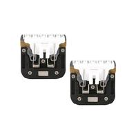 2pieces Pet Trimmer Testa di Ricambio Coniglio Cura Gatti Testa Trimmer Teste Metal Texture Per Gatti Cani Coniglio Cura