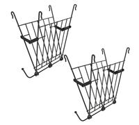 2PK Portafieno Pieghevole per Piccoli Animali in Filo con Appendino per Tratt...