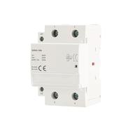 2Pole 100A AC 220V 230V 50/60Hz Din Rail Household AC Modular Contactor Switch Controller Home Hotel Use EKFBQBGW(2P 100A 2NO 230VAC)