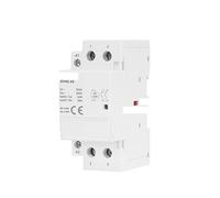 2Pole 63A DC24V Coil Control Voltage 2NO 2NC 1NO1NC Automatic Household Contactor Din Rail Type MQXFCZUX(2P 63A 2NC DC24V)