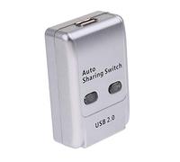 2Ports USB 2.0 Auto Sharing Switch HUB Selettore Switcher per stampante/scanner