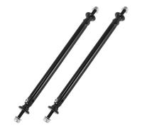 2pz 150mm 5.91" Regolabile Auto Paraurti Splitter Supporto Asta Nero