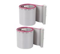 2pz. 2,54 mm 40-Pin femmina-femmina IDE PATA Prolunga Cavo a nastro piatto 50cm