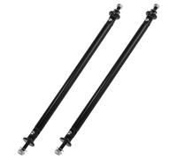 2pz 200mm 7.87" Regolabile Auto Paraurti Splitter Supporto Asta Nero