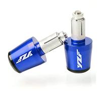2pz 22mm Moto CNC Bilanceri Manubrio Contrappesi Universal per YZF-R1 YZF-R3 YZF-R6 YZF-R7 YZF-R125 R25 250 600R -Blu