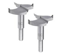 2pz. 60mm cerniera Forstner punta da trapano, 10mm a gambo esagonale veloce