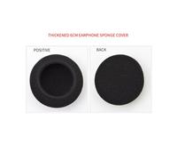 2pz 6cm Copri-Spugna per Auricolari, Copri-Spugna di Cotone per Orecchie Nel Cotone Ispessito, Copri-Microfono Nel Schiuma di Ricambio