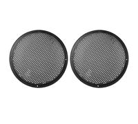 2pz 8" Auto Audio Altoparlante Copertura Maglia Griglia Clacson Protezione Nero