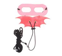 2Pz Accessorio Guinzaglio Per Con in Cuoio Rosa