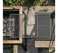 2pz Acciaio per Griglie BBQ 45x26cm la maggior parte delle