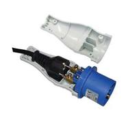 2PZ ADATTATORE INDUSTRIALE 16A PER SPINA SCHUKO IP44-16A blu