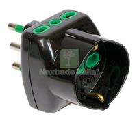 2PZ ADATTATORE TRIPLO 16A 16 SCHUKO FME NERO 2P+T: