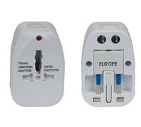 2PZ ADATTATORE UNIVERSALE PER SPINE ELETTRICHE BIANCO portata max 2.500w