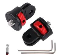 2pz Adattatori per Treppiede, Regolazione a 360° Adattatore di Conversione a Vite da 1/4-20 per Insta360 X3 e Altri Accessori Standard da 1/4"