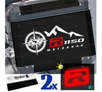 2pz Adesivi Bianco Rosso Compatibili con Moto BMW R 1150 GS ADVENTURE R1150