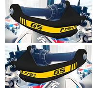 2pz Adesivi RIFRANGENTI Compatibili con PARAMANI Motorrad F 750 GS F750 F750GS (Giallo)