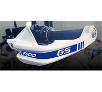 2pz Adesivi RIFRANGENTI Compatibili con PARAMANI Motorrad F 800 GS F800 F800GS ADVENTURE 2012-2018 K75 (Blu)