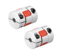 2pz Albero accoppiamento 4mm a 4mm L25xD20 flessibile giunto per motore