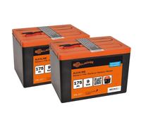 2pz- Batteria Alcalina 9V/175Ah - 190x125x160 mm