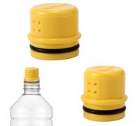 2pz Bidet Portatile, 2 Misure Bidet Portatile da Viaggio Plastica Pratici Spruzzatori d'Acqua Compatti Adatti per Escursionismo Viaggi Campeggio (Giallo)