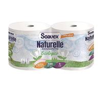 2PZ BOBINA CARTA 'SOAVEX NATURELLE' Kg 0,44 a rotolo