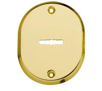 2PZ BOCCHETTA CON FORI D.M. ORO LUCIDO 70X90 MM