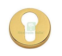 2PZ BOCCHETTE BOCCHETTA IN OTTONE PER PORTE FINITURA ORO LUCIDO CO:
