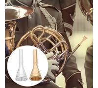 2pz Bocchino Professionale per Corno Francese - Accessorio in Ottone di