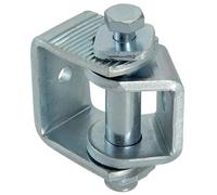 2PZ CARDINE A SALDARE 370 COMBI ZINCATO CAVALLOTTO REGOLABILE MM 46/61