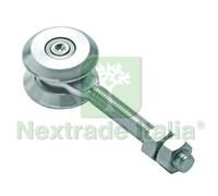 2PZ CARRELLO A 2 RUOTE CON CUSCINETTO MEDIO SCORREVOLE ART.2C MM.127X22: