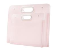 2Pz Cartella Portfolio In Plastica Per Arte Custodia