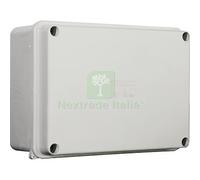 2PZ CASSETTA DERIVAZIONE PARETI LISCE IP66 MARLANVIL PC ABS + VITI INOX MM 190X: