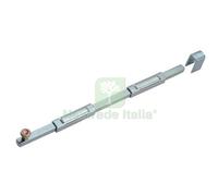 2PZ CATENACCIO A SALDARE VERTICALE 205 COMBI ZINCATO MM 10X10 H.MM 500: