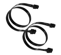 2pz Cavi Alimentazione Scheda Grafica per Corsair, Lunghezza Totale 60cm Cavi Alimentazione Scheda Grafica GPU 8 Pin compatibili con Corsair Alimentatore Tipo 3 Tipo 4 Non per EVGA Alimentatore(Nero)