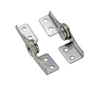 2Pz Cerniere ammortizzate inox 304 a coppia fissa