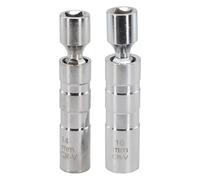 2pz Chiave a bussola 14mm e 16mm staccabile movimento ore 6 e 12