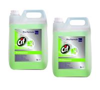 2pz Cif Professional detergente multiuso tutte le superfici Apple Mela Verde 5l