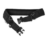 2Pz Cintura Per Fotocamera in Nylon Nero Regolabile E