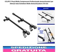 2pz Compressore Molla Ammortizzatori Auto, Strumenti Di Estrattore Molle 370Mm